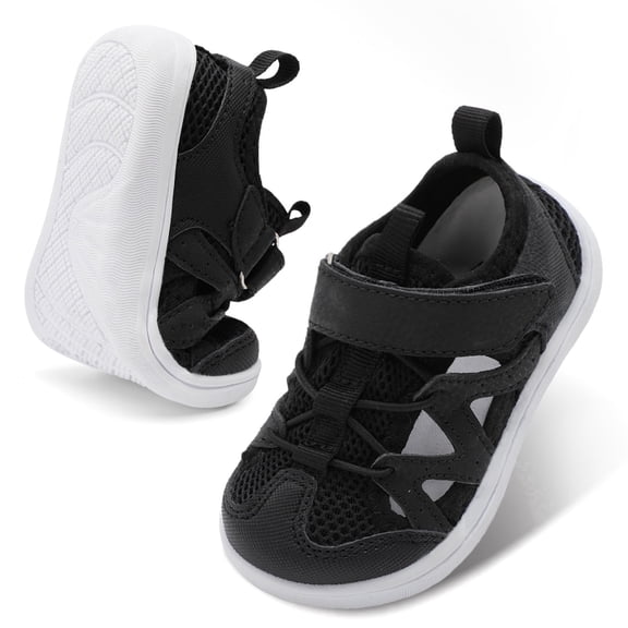 Barerun Toddler Boys Girls Non-slip Breathable Sandals Kids Wide Summer Water Shoes Indoor Outdoor