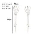 thumbnail image 1 of Halloween ground skeleton hand Halloween yard layout plastic ghost hand decoration skeleton props crafts, 1 of 6