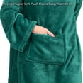 Wearable Blanket Adult with Sleeves Arms,Soft Cozy Plush Fleece Wrap