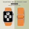 thumbnail image 2 of Correas elásticas de nailon Solo Loop compatibles con Apple Watch de 45 mm, 44 mm y 42 mm para mujeres y hombres. Correa trenzada elástica ajustable para iW., 2 of 5