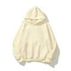 thumbnail image 1 of Sudadera con capucha holgada de manga larga con bolsillo tipo canguro y hombros caídos para mujer, 1 of 2