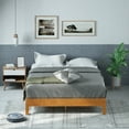 thumbnail image 4 of Zinus Alexia 12" Deluxe Wood Platform Bed Frame, Rustic Pine, Queen, 4 of 10
