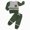 fall winter outfits-Green, variant on TOWED22 Baby Boy Clothes Contrast Color Sweatshirt Jogger Pants Cute 2Pcs Toddler Fall Winter Outfit(Blazer,3-4 Yeras)