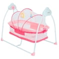 thumbnail image 1 of CUNA MECEDORA PARA BEBE IMPORTACIÓN BABY ROCKER ROSA CON CONTROL REMOTO, 1 of 3