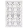 thumbnail image 2 of Safavieh IKT651F Ikat Light Grey / Ivory, 2 of 10