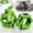 Green, variant on Barbell/Dumbbell Collars Clips Weight Lifting Bar Lock Quick Release Professional Barbell Buckle 1 Pair for Gym Exercise Fitness Body Building - Green (1 inch)