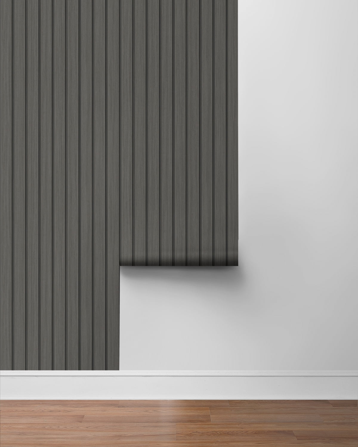 Stacy Garcia Home Faux Wooden Slats Peel and Stick Wallpaper