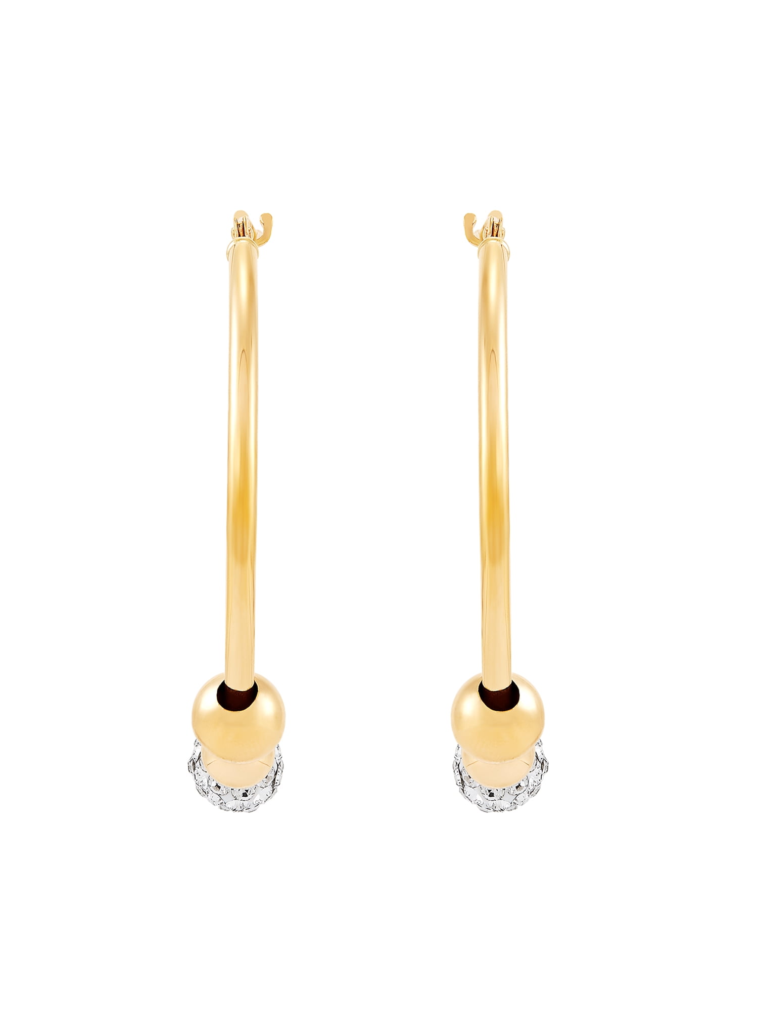 10 karat gold hoop sale earrings at walmart