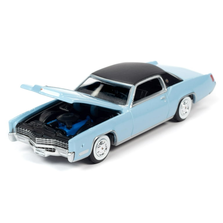 Auto World 1967 Cadillac Eldorado Blue Car Play Vehicle - Walmart.com
