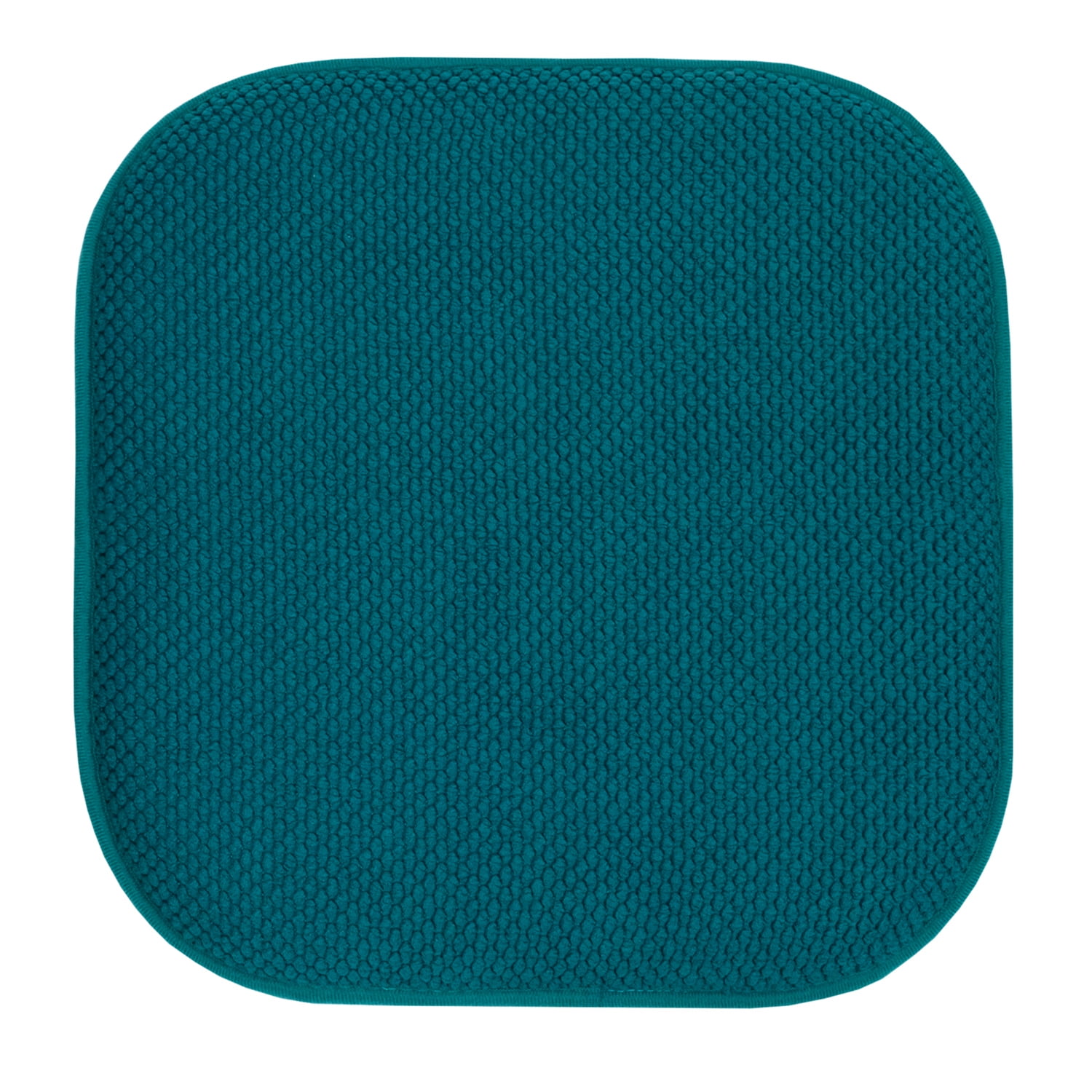 Memory Foam Honeycomb Non-Slip Back 16" x 16" Chair Cushion Pad 2, 4, 6, 12 Pack