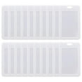 thumbnail image 6 of FRCOLOR 30 Pcs Aluminum Bus Card Holders Office Card Protectors Student 11X7X0.5cm White, 6 of 8