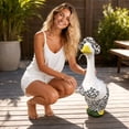 thumbnail image 5 of Ccwuwei Summer Porch Goose Clothes, Waterproof Polyester Fabric, Porch Goose Clothes, Porch Sculpture Clothes for 23-24 inch Geese, Cute Holiday Costume Attire, Versatile Yard Ornament for Summer, 5 of 7