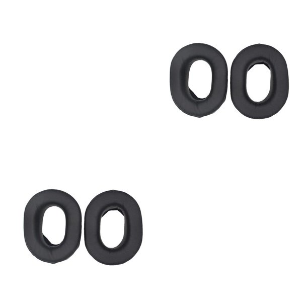 Injueey Ear Pads Earphones Cushion Professional Gaming Noise Earmuff Isolation Black Replacement Earphone for MDR-HW700 Headset 2piezas