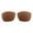 Brown, variant on Walleva Brown Polarized Replacement Lenses for Oakley Hold On Sunglasses
