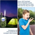 thumbnail image 5 of Children Walky Talky Handheld Radio, Long Range 3 KM, Outdoor Camping Toy for Kids,Green, 5 of 7