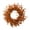 Orange, variant on Autumn Wreath for Front Door, Fall Eucalyptus and Leaf Wreath for Outdoor and Indoor Decor, All Season Thanksgiving and Halloween Holiday Decoration for Porch, Wall, and Window