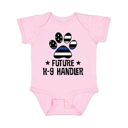 

Inktastic Police Law Enforcement Future K-9 Handler Gift Baby Boy or Baby Girl Bodysuit
