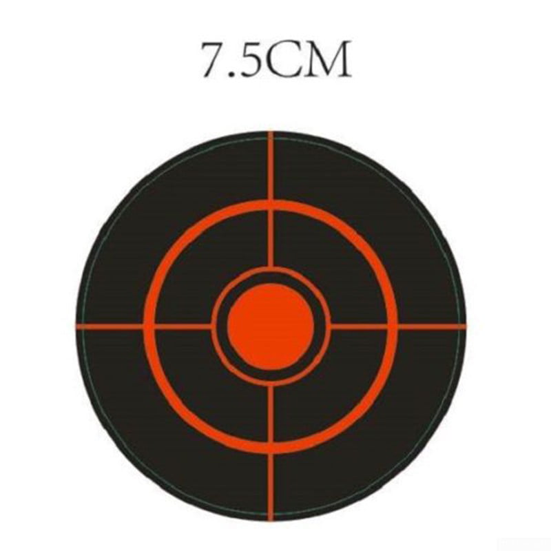 250pcs/roll Diameter 7.5 cm Splatter Target Shooting Stickers For Hunting U J7 
