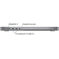 thumbnail image 3 of Apple MacBook Pro 2021 con chip Apple M1 Max, 16 pulgadas, 32 GB de RAM, almacenamiento SSD de 1 TB, gris espacial (reacondicionado), 3 of 5