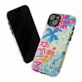 thumbnail image 3 of Relax Tropical Vibes Phone Case, Palm Tree Summer Beach Artistic iPhone Cover, Unique Motivational Protective Case for iPhone 17 16 15 14 13 12 11 Plus Pro Max Mini, 3 of 6