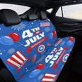 thumbnail image 4 of 4th of July Print Car Accessories Car Rear Seat Covers Fashion Auto Back Seat Protector Decoration Universal Auto Interior, 4 of 6