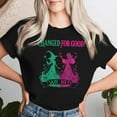 thumbnail image 2 of Changed For Good Wicked Halloween Witch Girls Women’s T-Shirt – Spooky Fun Holiday Graphic Tee for Girls and Women, 2 of 3