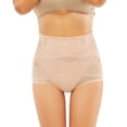 thumbnail image 1 of Fajas moldeadoras para mujer, fajas de control, ropa interior, sin tirantes, súper duras, control de cintura media, pantalones moldeadores - Tono de piel, 1 of 5