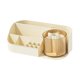 thumbnail image 3 of Organizador de escritorio para maquillaje Strade Fareast Limited Beige Individual gran capacidad, 3 of 8