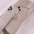 thumbnail image 5 of Compatible with iPhone Case,Cute 3D Crystal Bow Tie Bowknot Glitter Sparkle Bling Camera Lens Protection Transparent Clear Soft Shockproof Cover Phone Case (White,iPhone 15 Pro), 5 of 12