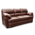 thumbnail image 4 of Sala de Piel Genuina Sofá y Love Seat ConfortoPiel  Florencia Tabaco, 4 of 9