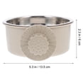 thumbnail image 2 of YOSADIER Bowl Para Perros De Inoxidable Colgante Para Jaula Con Antihumo Y Durabilidad, 2 of 3