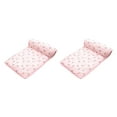 thumbnail image 1 of Baohd Chien Cage Tapis Animaux de Compagnie Auto Cooling Pad Extérieure Tapis Lit Matelas Rose 60x40cm 2Set, 1 of 6