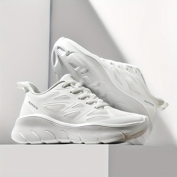 Breathable Sneakers - Non-Slip, Comfortable Sneakers with Thick Sole for All Seasons