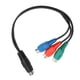 thumbnail image 5 of Cable adaptador de sonido, S Video 7 pines S Video Pin Maleto RCA Cable hembra S Video Pinto Cable AV Características líderes en su clase, 5 of 8