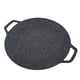 thumbnail image 3 of Placa para parrilla de barbacoa manija cómoda Recubrimiento antiadherente resistente a la humedad Alta conductividad térmica Fácil de limpiar Sartén para parrilla para cocinar ANGGREK Otros, 3 of 8