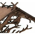 thumbnail image 5 of Comedero para pájaros de madera al aire libre, casa para pájaros, comedero para pájaros, dispensador colgante impermeable para exteriores, comedero para pájaros salvajes, colgante para, 5 of 5