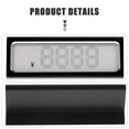 thumbnail image 6 of CIMAXIC Slanted Alloy Label Holder, Black, Practical and Sturdy for Shop Displays, 2Pcs, 6 of 6