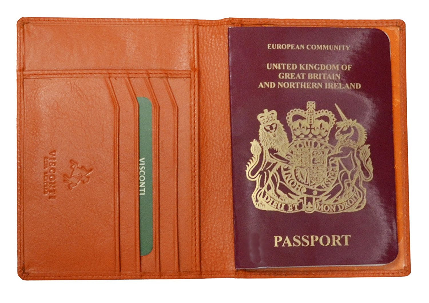 Boys Passport Cover Set Of Beautiful Orange Fish Stylish Pu Leather Travel Accessories Personalized Leather Passport Holder Cover For Women Men