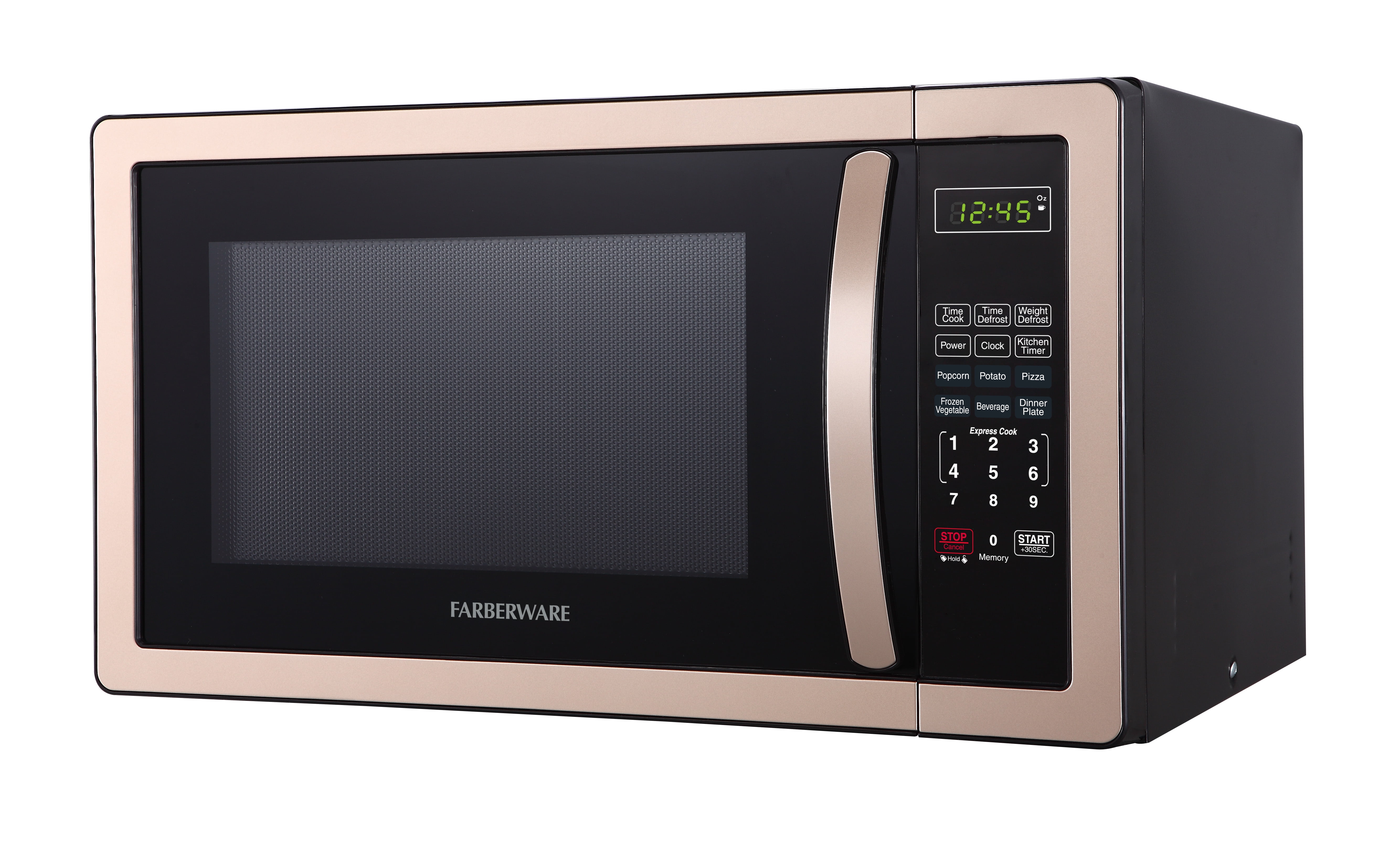 Farberware Classic 1.1 Cu. ft. 1000-Watt Microwave Oven Metallic Red