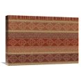 thumbnail image 1 of Global Gallery Daphne Brissonnet 'Batik Stripes I' Canvas Wall Art, 1 of 4