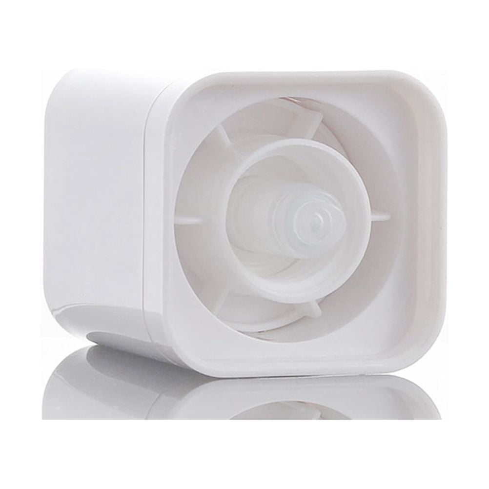 BESTYASH 4-Pack White Airless Pump Bottles Refillable Travel Lotion Containers Lightweight for Cosmetics and Creams