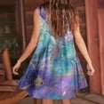thumbnail image 4 of Qiopertar Nouvelle Robe Courte Décontractée Sans Manches à Col en V Imprimée pour Femmes en Solde Livraison Gratuite à Moins de 5$ jusqu'à 90 % de Réduction, 4 of 6