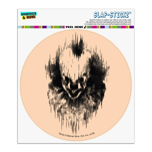 IT: Chapter 2 Pennywise Lines Automotive Car Window Locker Circle Bumper Sticker