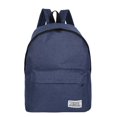 thumbnail image 1 of Student Solid Color Canvas Backpack Bag Fashion Travel College Style Backpack, 1 of 5