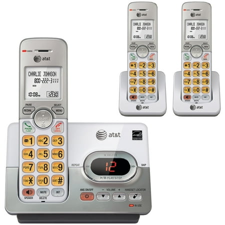 AT EL52303 3-Handset Answering System With Caller ID & Call Waiting