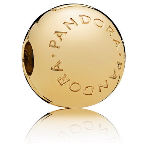 Pandora Logo Clip Charm