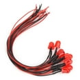 thumbnail image 4 of Electronic Component,50PCS 12V 8mm Bright Light Emitting Diodes V Light Diode Expertly Crafted, 4 of 8