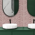 thumbnail image 3 of Walplus Peel and Stick Backsplash Shimmering Rose Honeycomb Hexa Wall Tile Decals 36 Pcs 12" x 6", 3 of 3