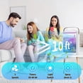 thumbnail image 2 of Portable Air Conditioners, 40oz Water Tank, 3 Wind Speed & 3 Cool Mist, 1-3H Timer & 7 LED Light, Personal Air Conditioner Small Mini Air Conditioner Portable Air Cooler for Room/Office, 2 of 7