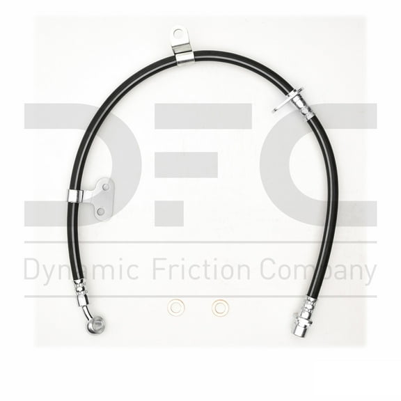 Front Left Dynamic Friction Company Brake Line Hose 350-58004 For 1991-1995 Acura Legend, 1996-1998 Acura TL